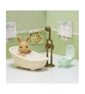 Sylyvanian Ailesi Güneşli Tavşan Kızın Banyo Seti Lisanslı Ürün 5550