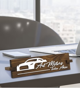 BK Gift Kişiye Özel Figürlü Galeri Masa İsimliği, Yeni İş Hediyesi, Arkadaşa Hediye, Ofis Hediyesi