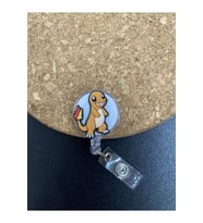 Pokemon Charmander Figürlü Yoyo Yaka Kartlık Tutucu