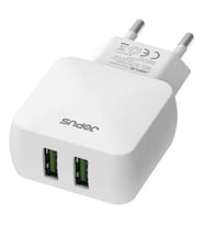 Jopus Universal Lightning JO-DU01 Dualm 2in1 2,4 A Şarj Seti Beyaz
