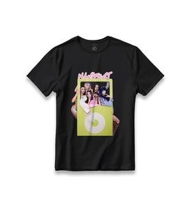 Tozpembe Manifest Girlband Baskılı T-Shirt Unisex %100 Pamuk Nefes Alan Kalın Kumaşlı Tişört
