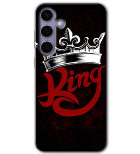 Galaxy S24 Kılıf HD Desen Baskılı Kılıf - King