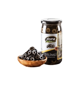 Fora Dilimli Siyah Zeytin 345 gr