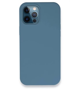 Newface Apple iPhone 12 Pro Kılıf Lansman Legant Silikon - Açık Mavi