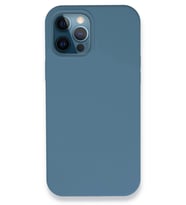 Newface Apple iPhone 12 Pro Kılıf Lansman Legant Silikon - Açık Mavi