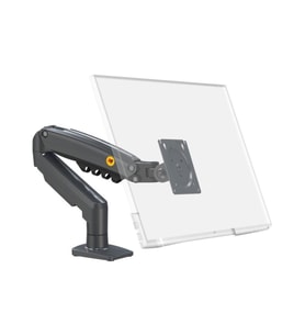 North Bayou ERGONOMİC F80 17-30 İNCH AMORTİSÖRLÜ MONİTÖR STANDI (SİYAH) - OUTLET
