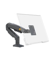North Bayou ERGONOMİC F80 17-30 İNCH AMORTİSÖRLÜ MONİTÖR STANDI (SİYAH) - OUTLET