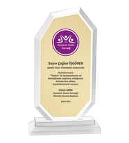 ODAK KUPA - Cam Plaketler - CM-005 A - 12x21 cm