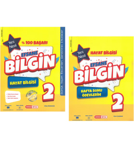 Kırmızı Beyaz Efsane Bilgin Hayat Bilgisi 2.Sınıf (2 KİTAP)