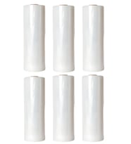 Palet Streç Film 17 Micron 25 cm x 300 m Şeffaf 6'Adet