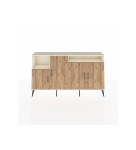 Arges Konsol 5 Raflı 4 Kapaklı 176x30x99 Aytaşı-Çam/Aytaşı