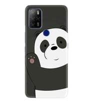 Omix X300 X500 X400 X600 X700 Kılıf Desemli Silikon Hello Panda 1709