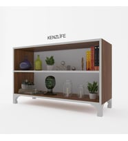 Kenzlife kitaplık tuğçe 048*090*020 cvz ayaklı mutfak dolabı banyo ofis ayakkabılık kiler