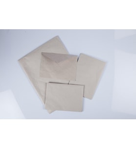 Kare Zarf, Kraft, 70 gr, Elvan, 25'li, Silikonlu