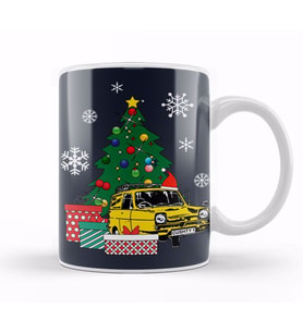 Only Fools And Horses Car Around The Christmas Tree Kupa Bardak Porselen
