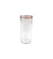 Weck 1040 ml Silindir Cam Kavanoz (Renksiz)