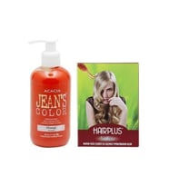 Turuncu Jeans Color Saç Boyası Ve Hairplus Saç Açıcı 250ml