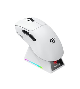 Gamenote MS955WB PAW3311 22.000 DPI RGB Oyuncu Mouse 2.4GHz +Bluetooth +Ekranlı Şarj İstasyonu
