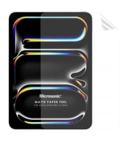 Microsonic Apple iPad Pro 13 2024 (A2925-A2926) Paper Feel Kağıt Dokulu Mat Ekran Koruyucu (Renksiz)