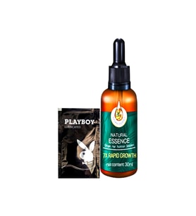 Natural Essence 7x Rapid Growth 1 Adet Saç Uzatıcı Besleyici Güçlendirici Parlatıcı Bakım Serumu 30 ml + Yanında Jel