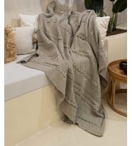 Koza Home Trenza Vizon Tek Kişilik Battaniye 160x220 15036