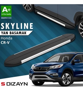 S-Dizayn Honda CR-V 4 Skyline Aluminyum Yan Basamak 173 Cm 2012-2018 A+ Kalite