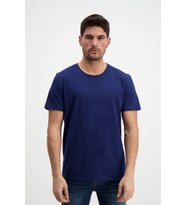 Rich Erkek Yıkamalı Basic T-shirt Tişört %100 Pamuk Tişört