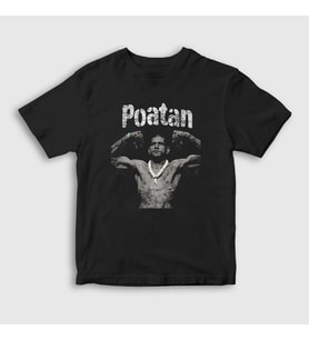 Presmono Unisex Çocuk Siyah Poatan Mma Ufc Alex Pereira T-Shirt 455199tt