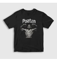 Presmono Unisex Çocuk Siyah Poatan Mma Ufc Alex Pereira T-Shirt 455199tt