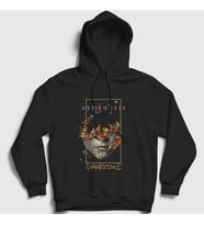 Presmono Unisex Siyah Butterfly Evanescence Kapüşonlu Sweatshirt 377137tt