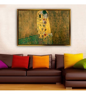 Altın Çerçeveli dekoratif tablo a1748 (Gold)