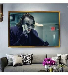 Altın Çerçeveli dekoratif tablo a1992 (Gold)