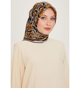 Armine 2024-2025 Sonbahar-Kış Sezonu % 100 Twill İpek Eşarp 9219D 36