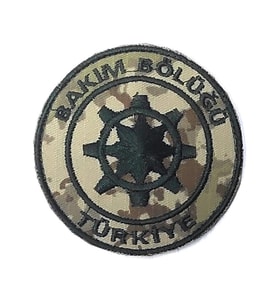 BAKIM TABUR KOMUTANLIĞI KAMUFLAJ PEÇ - Arma - Askeri Patch