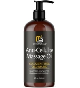 M3 Naturals Aaimox Kolajen ve Kök Hücre Içeren Anti Selülit Masaj Yağı-Anti Cellulite Massage Oil