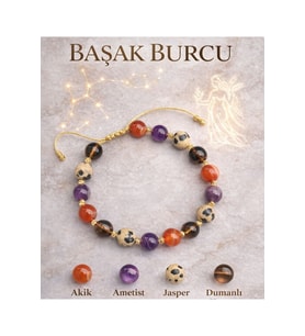 Doğaltaş Başak Burcu Bileklik