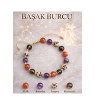 Doğaltaş Başak Burcu Bileklik