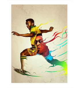 Pele Desenli Ahşap Tablo