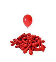 5 İnç Kırmızı Mini Balon 10 Adet
