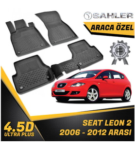 Seat Leon Havuzlu Paspas 4,5D Sahler 2006-2012 Arası