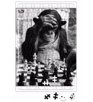 Monkey Chess Maymun Santranç Puzzle 240 Parça Yapboz