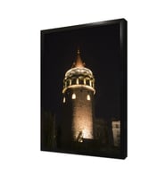 Galata Kulesi Çerçeveli Mdf Tablo