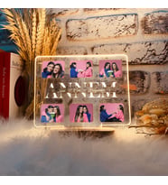 Anneler Günü Hediyesi Canım Annem Fotoğraflı 3 Boyutlu Gece Lambası Anneye Hediye 3D Led Lambası
