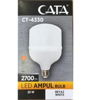 25 Watt Beyaz Işık Led Ampul (Ct 4330)