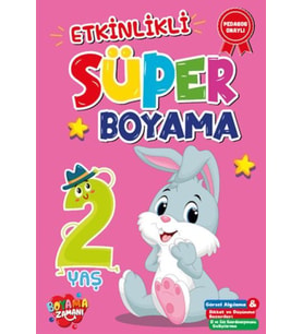 Etkinlikli Süper Boyama 2Yaş