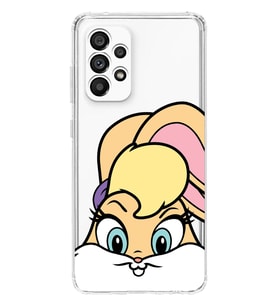 Samsung Galaxy A23 Uyumlu Lola Bunny Desenli Şeffaf Telefon Kılıfı