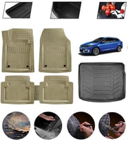 Renault Megane 3 Sport Tourer 2009-2016 Uyumlu Paspas Araca Özel Bagaj Havuzu MBS Bej