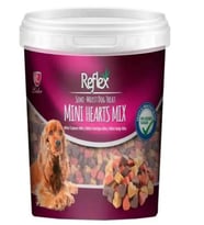 Reflex Yarı Yumuşak Köpek Ödül Maması Mini Kalpler Mini Hearts Mix 500 Gr