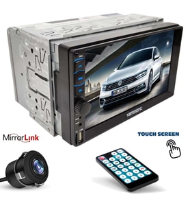 Kamosonic KS-G753 Mirrorlink BT/USB/SD/AUX/FM Kameralı Double Teyp