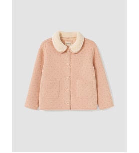 LCW Kids Pembe Bebe Yaka Kız Çocuk Mont